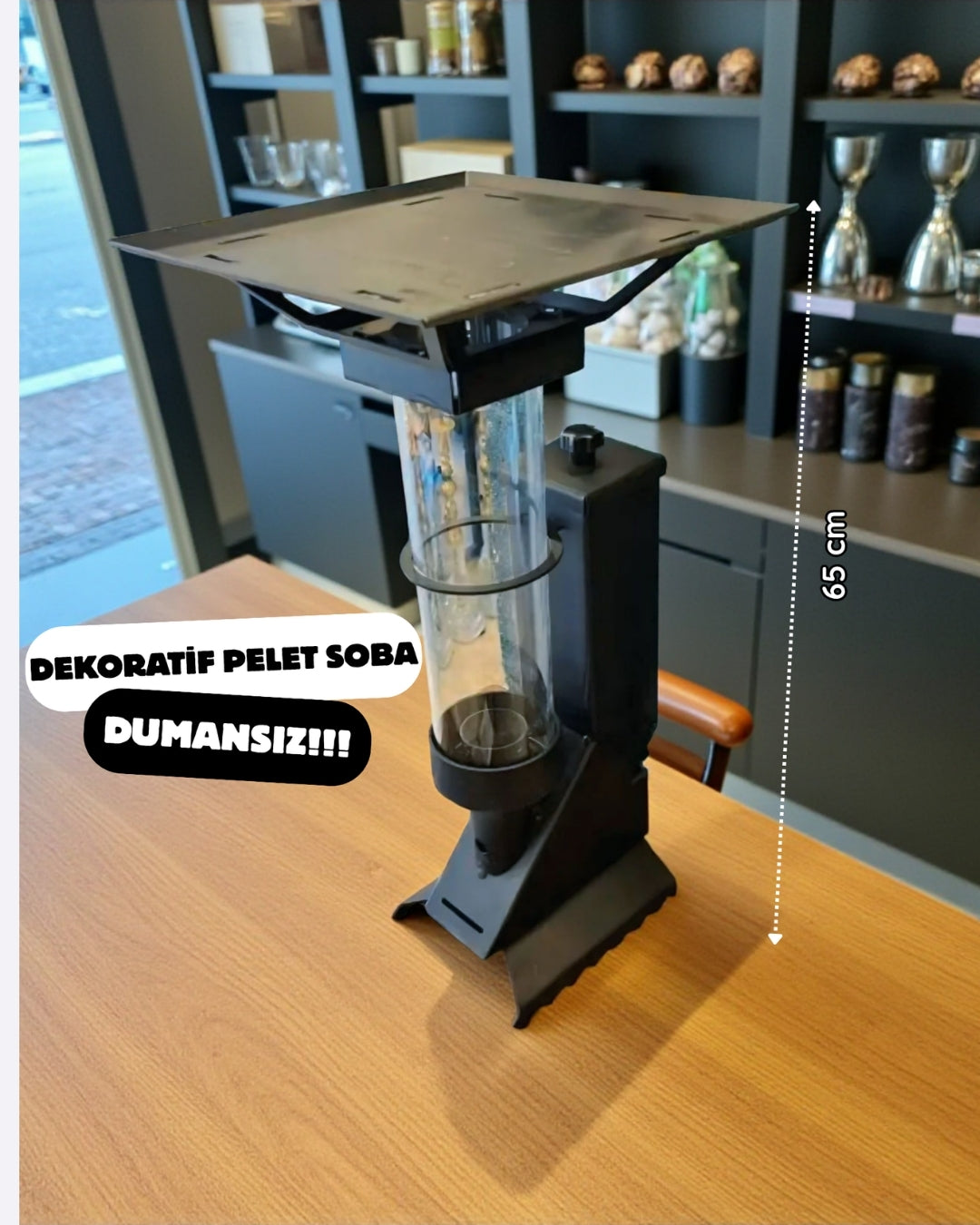 Pelet Soba – Dumansız Dekoratif Ocak