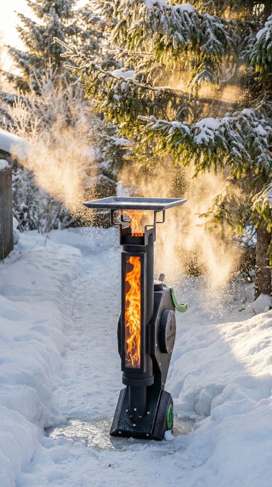 ŞÖMİNE TİP PELET SOBA