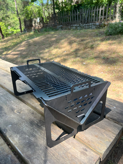 BAYGATO SMOKE MASTER GRİLL MANGAL (ÜÇGEN TABAN)